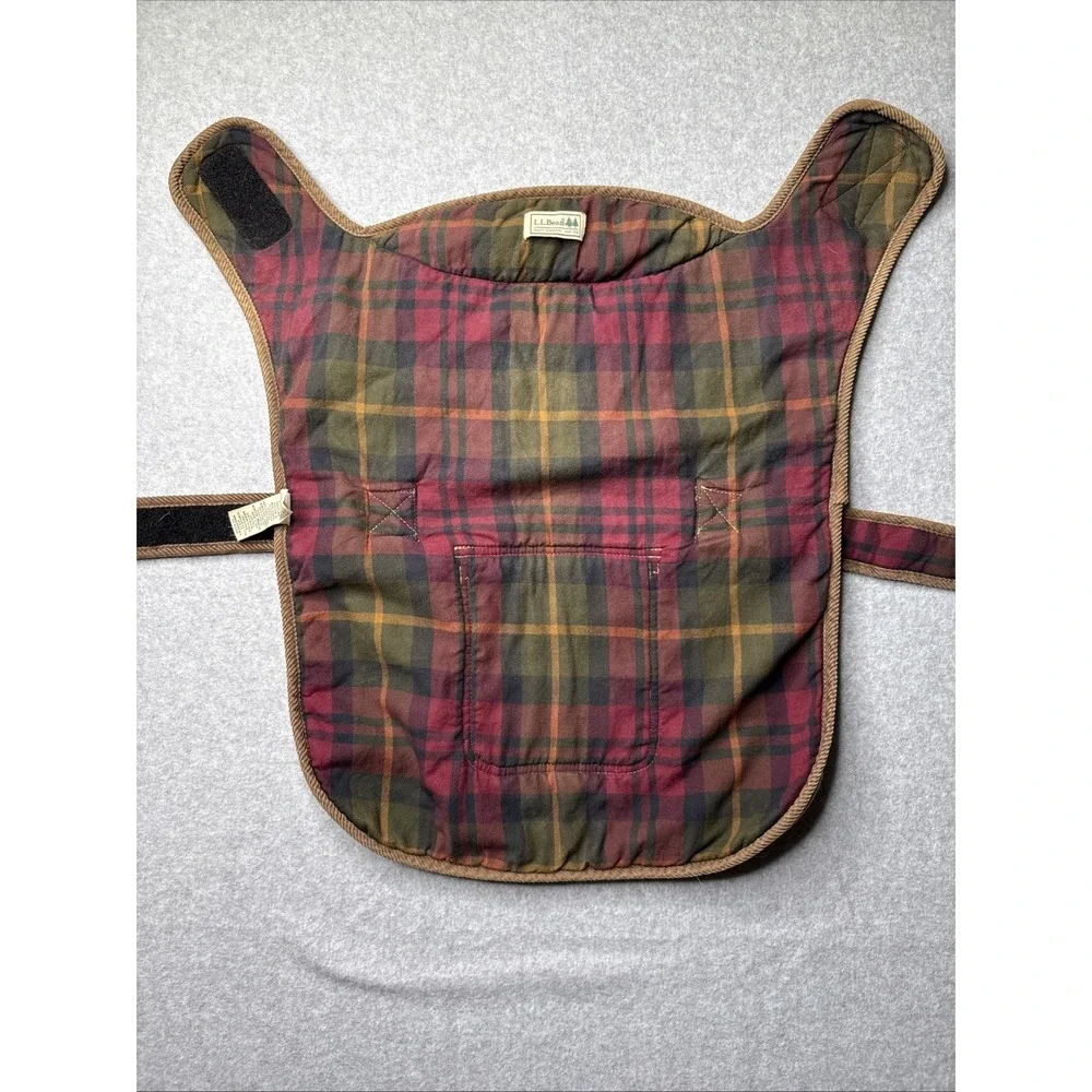 LL Bean Dog Jacket Medium Size Dog